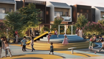 Hilly Play Yard